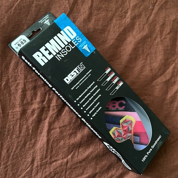 Remind Insoles Destin Self-Forming Performance Orthotics B4BC Comfort Boobies - Picture 2 of 7